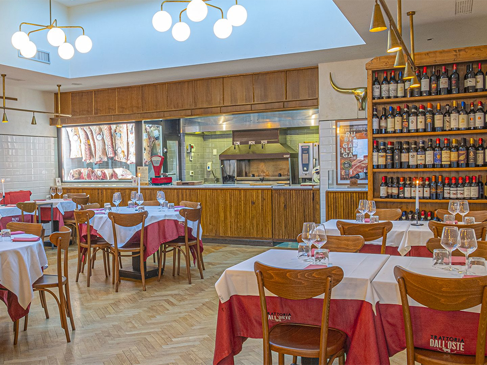 Trattoria dall'Oste - sede di Via Orti Oricellari a Firenze